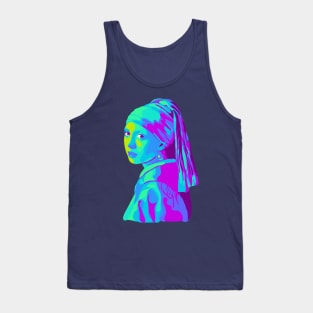 Girl With A Pearl Earring Tank Top